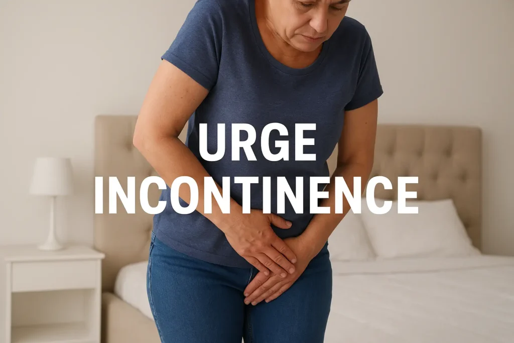 how to manage urge incontinence Wilmslow symptoms