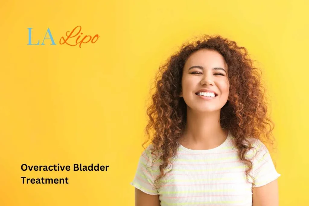 woman smiling about overactive bladder treatment Wilmslow solutions
