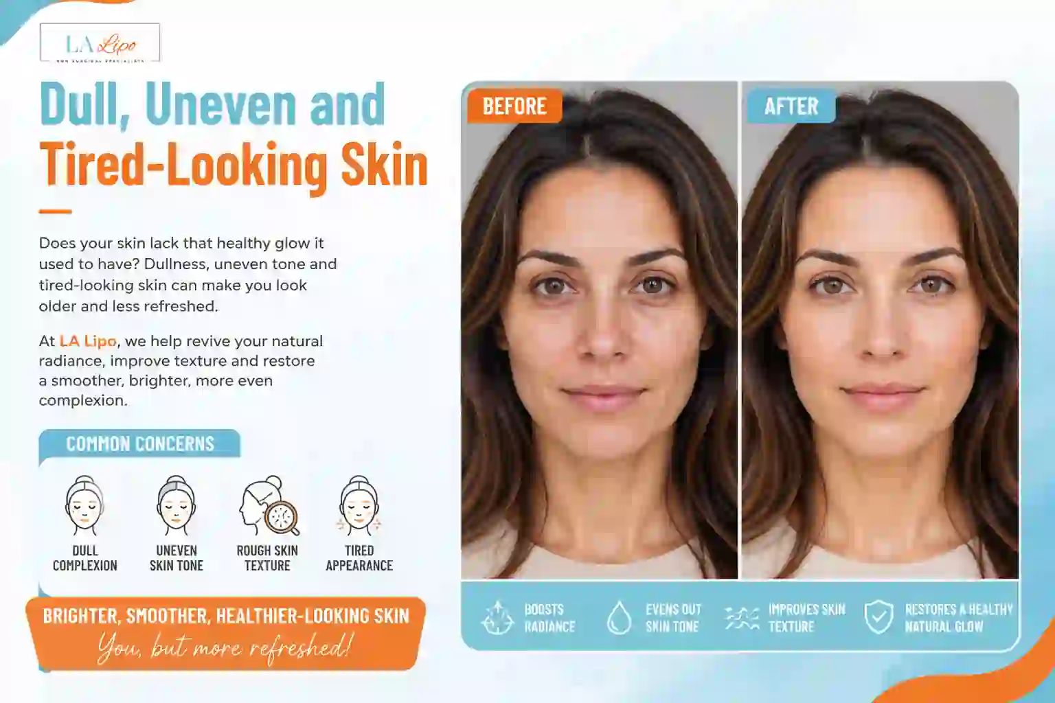 Sign #5: Dull, Uneven and Tired-Looking Skin Wilmslow